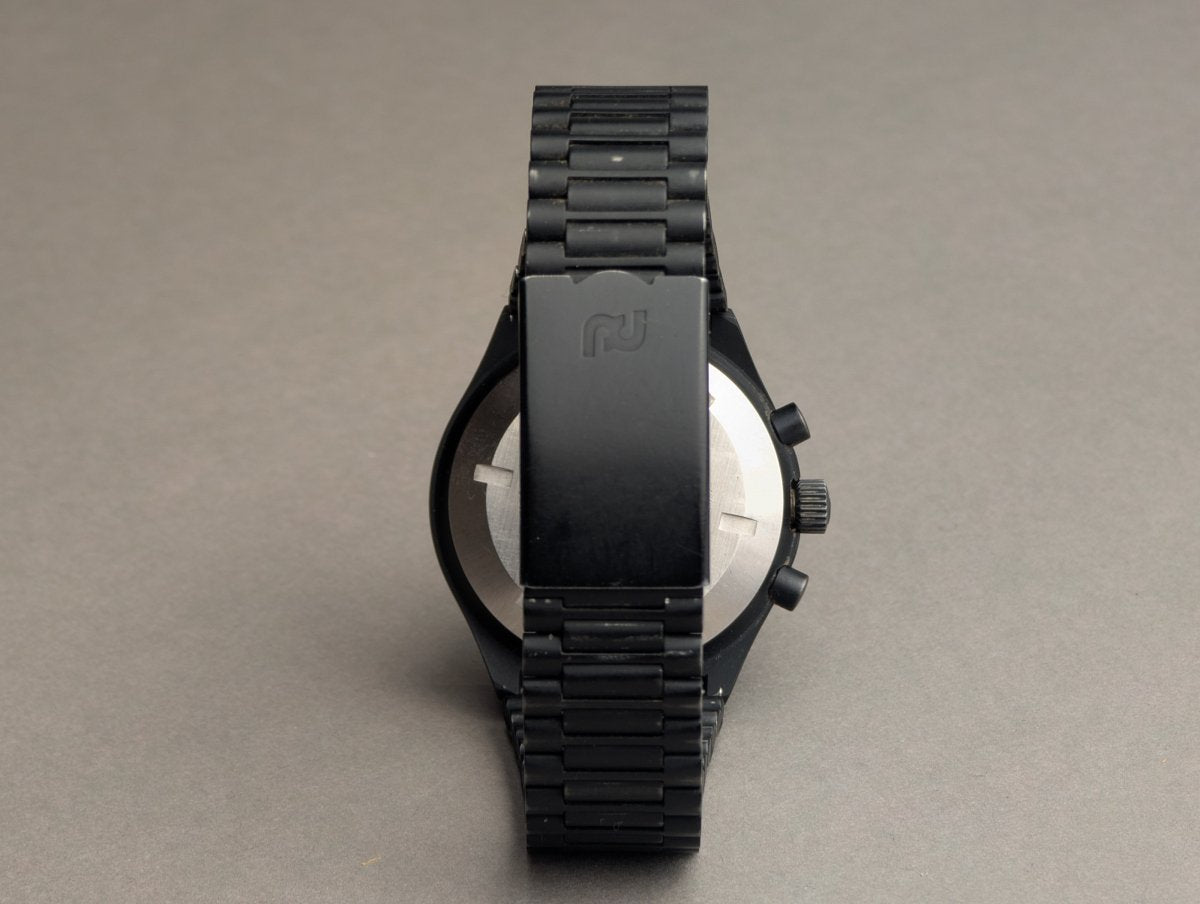 Porsche Design Orfina 7176S Black Lemania 5100 Wristwatch