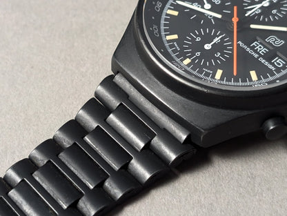 Porsche Design Orfina 7176S Black Lemania 5100 Wristwatch