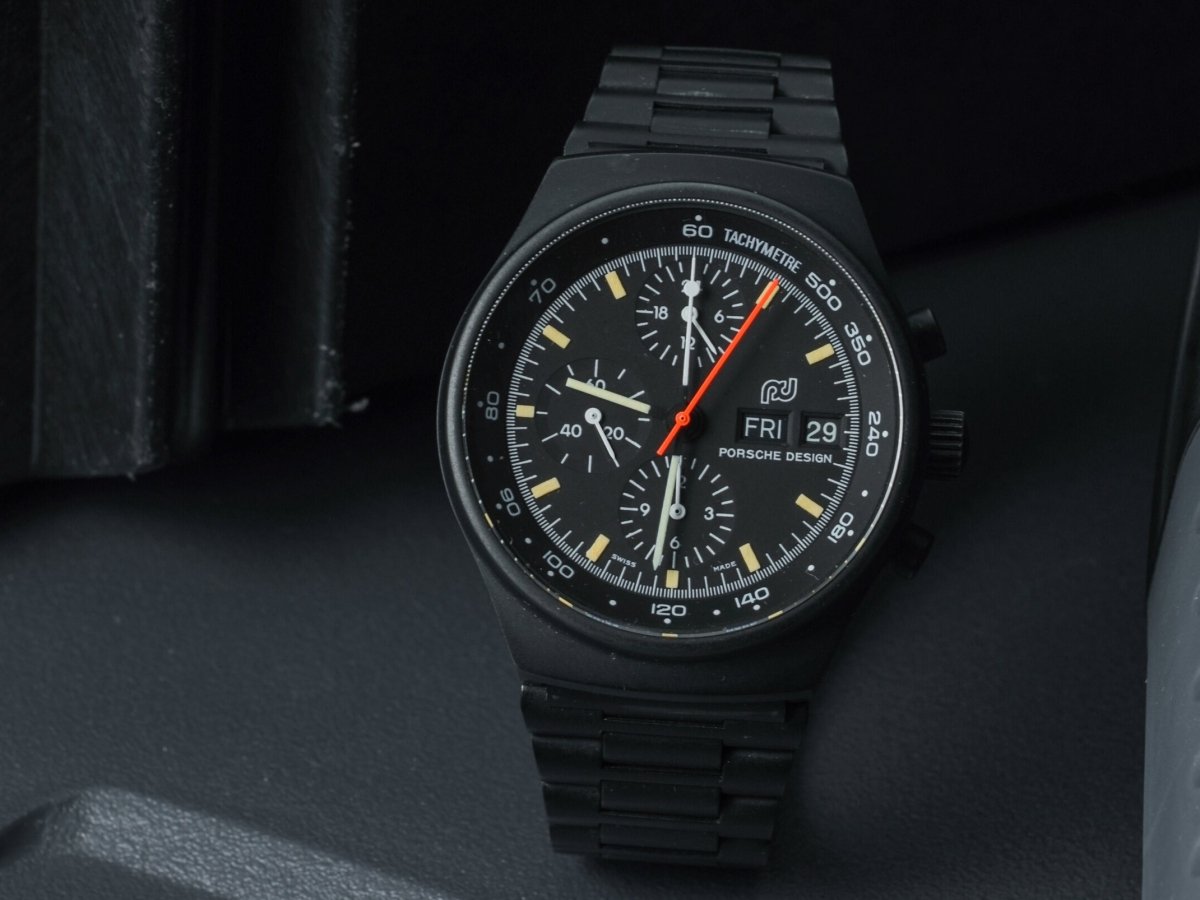 Porsche Design Orfina Chronograph 7176S Black Unrestored