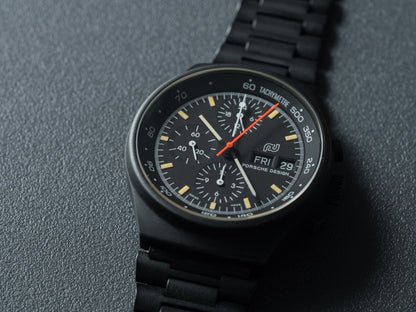Porsche Design Orfina Chronograph 7176S Black Unrestored