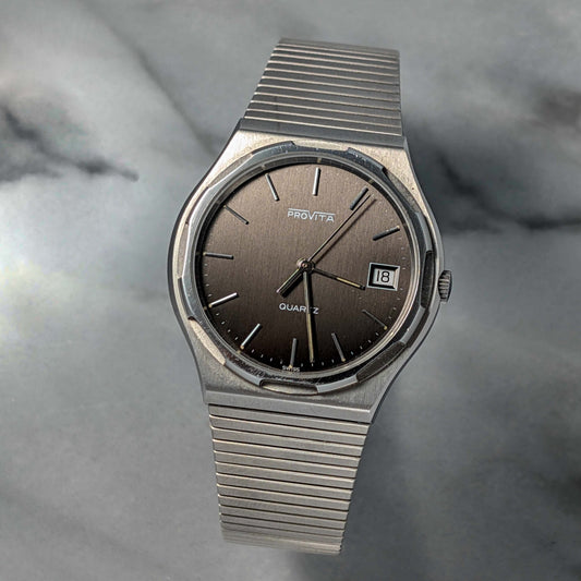 Provita - Integrated Bracelet - Grey Dial