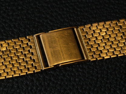 17 mm 18k Gold Uhrenarmband Vintage