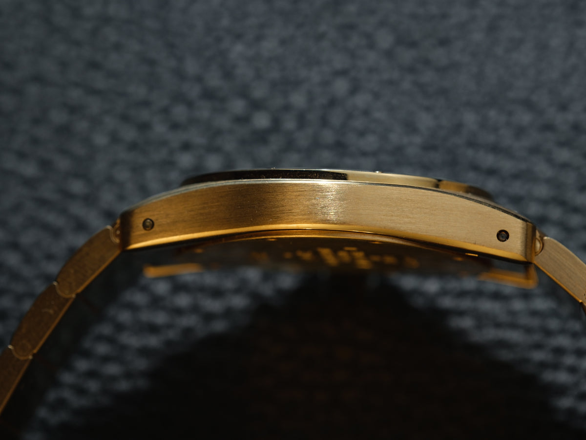 Cartier Santos Ronde Chronograph 18k Yellow Gold W15078G1 1500 0