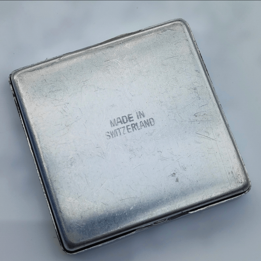 Rolex Aluminium Tin Metal Spare Parts Box