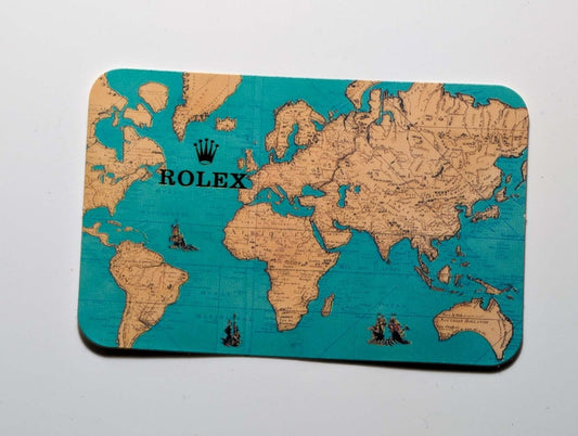 Rolex Calender Card 1996 / 1997 Papers