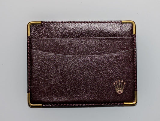 Rolex Card Holder Brown 0101.70.05 Papers