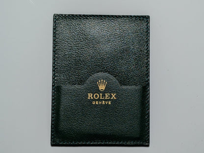 Rolex Card Holder Green 0101.40.05 Papers
