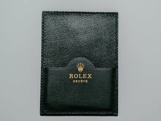 Rolex Card Holder Green 0101.40.05 Papers