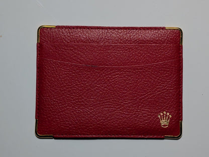 Rolex Card Holder Red 101.60.55 Papers