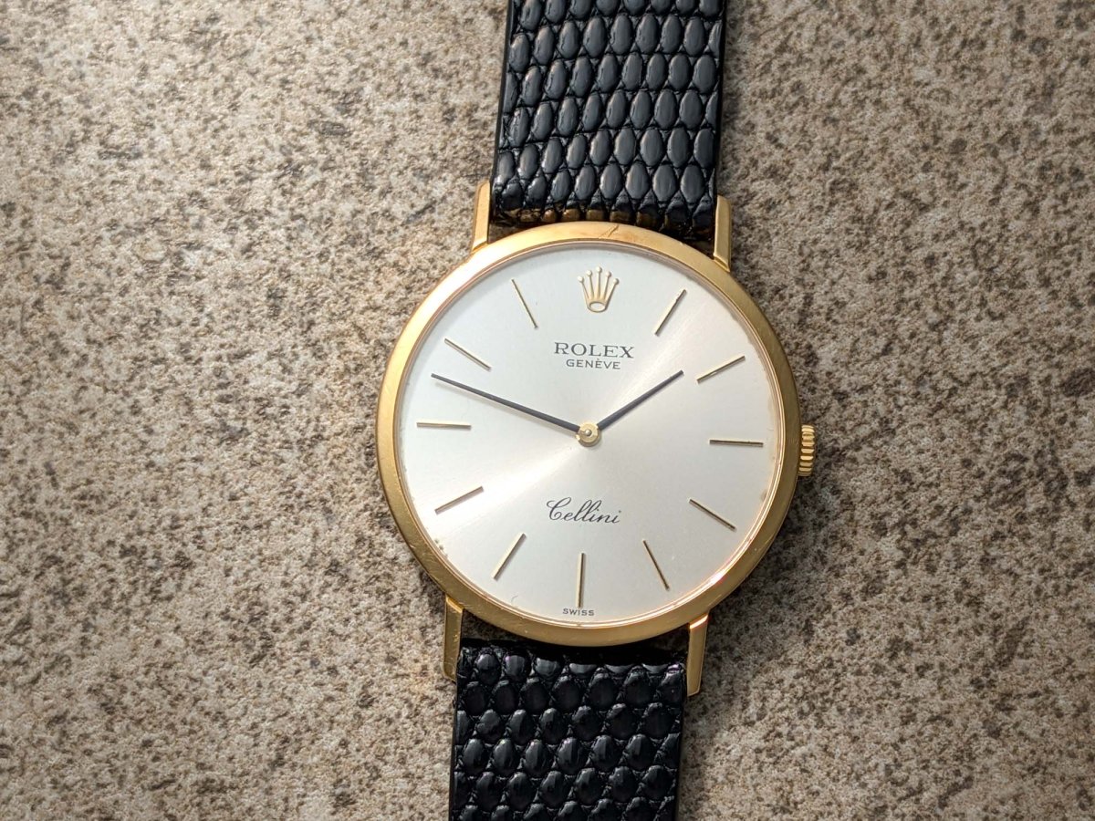 Rolex Cellini 18k Gold Ref. 4112 Caliber 1601