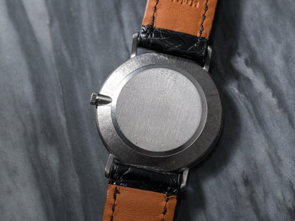 Rolex Cellini 18k White Gold Silver Dial Ref. 3601 Wristwatch