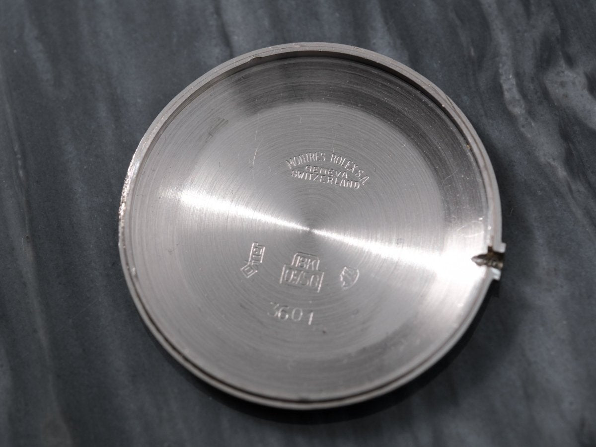 Rolex Cellini 18k White Gold Silver Dial Ref. 3601 Wristwatch