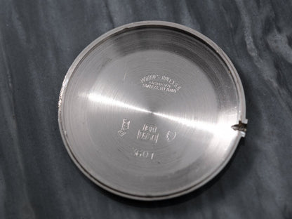 Rolex Cellini 18k White Gold Silver Dial Ref. 3601 Wristwatch