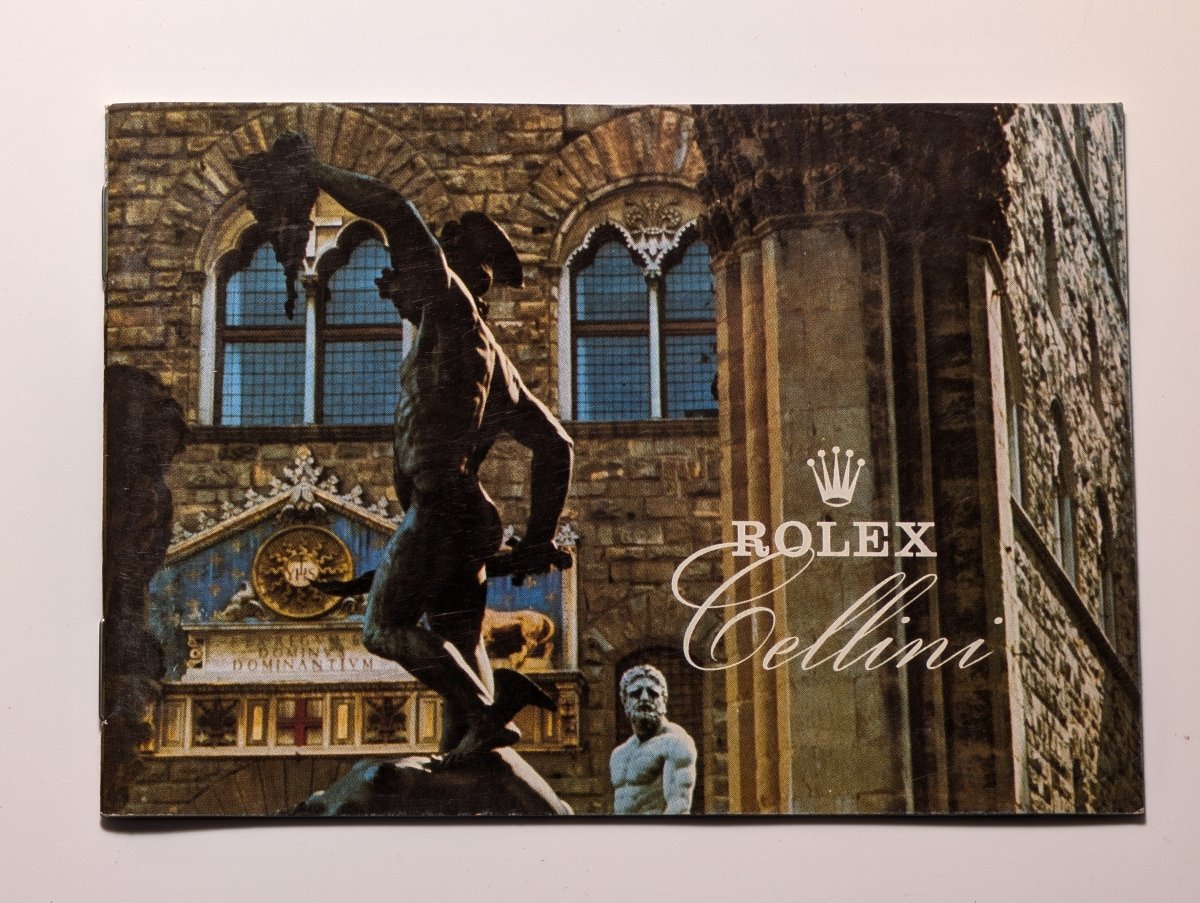 Rolex Cellini Booklet 599.23 German 1990 Papers