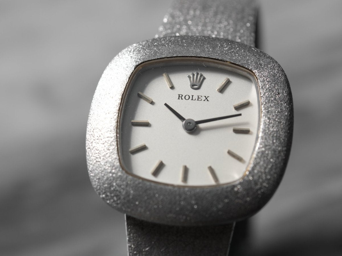 Rolex Ladies Cocktail Watch 18k White Gold Wristwatch