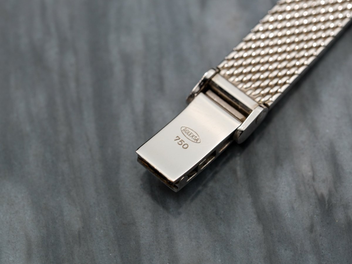 Rolex Ladies Cocktail Watch 18k White Gold Wristwatch