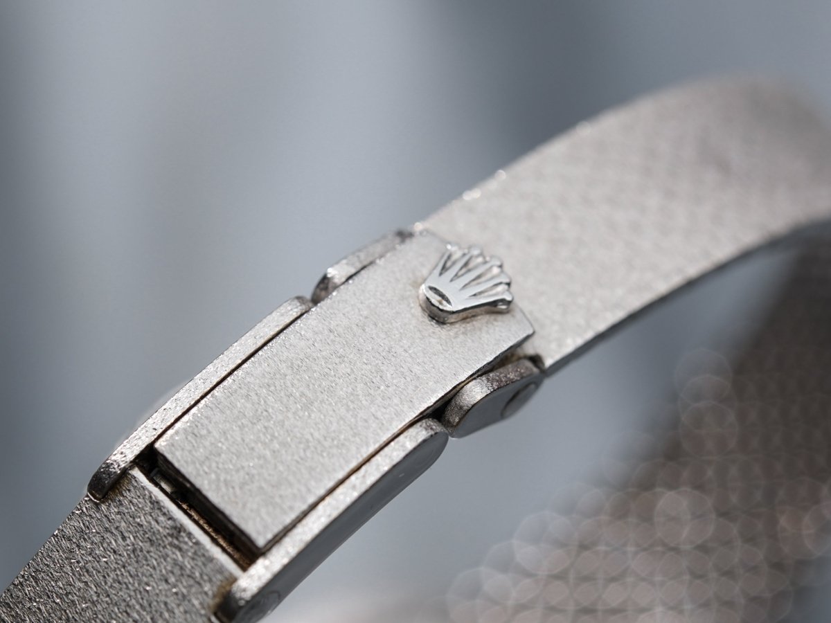 Rolex Ladies Cocktail Watch 18k White Gold Wristwatch