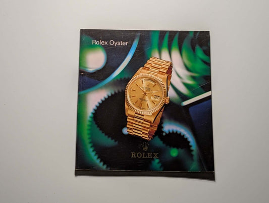 Rolex Oyster Catalog and Price List 121.03 German 1997 Papers