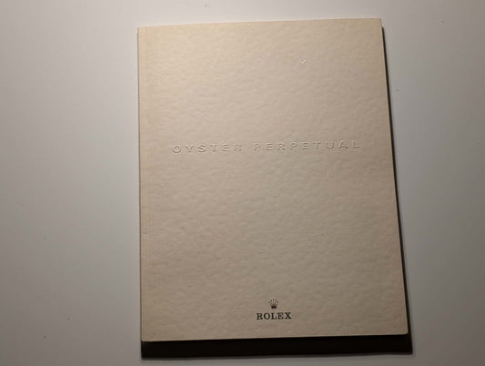 Rolex Oyster Catalog and Price List 122.03 German 2000 Papers