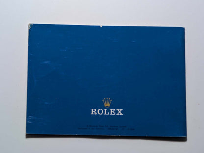 Rolex Submariner Booklet 594.93 1994 German Papers