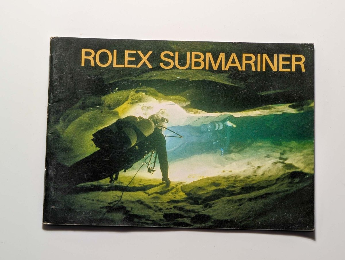 Rolex Submariner Booklet 594.93 1994 German Papers