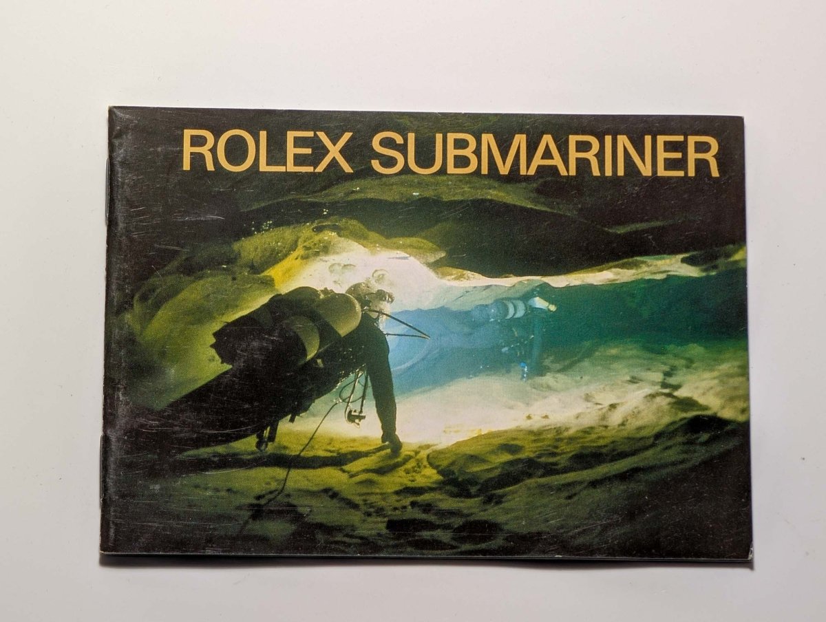 Rolex Submariner Booklet 594.93 1996 German Papers