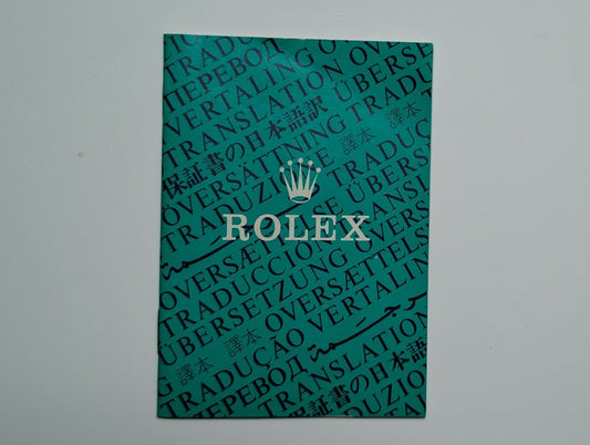 Rolex Translation Booklet 565.00.1V Papers