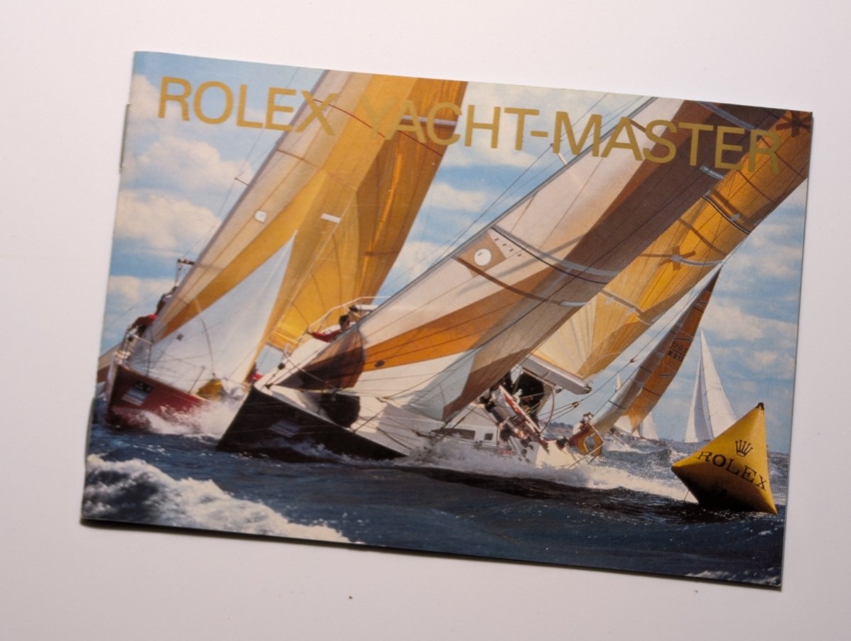 Rolex Yacht Master Booklet 600.33 1996 German Papers