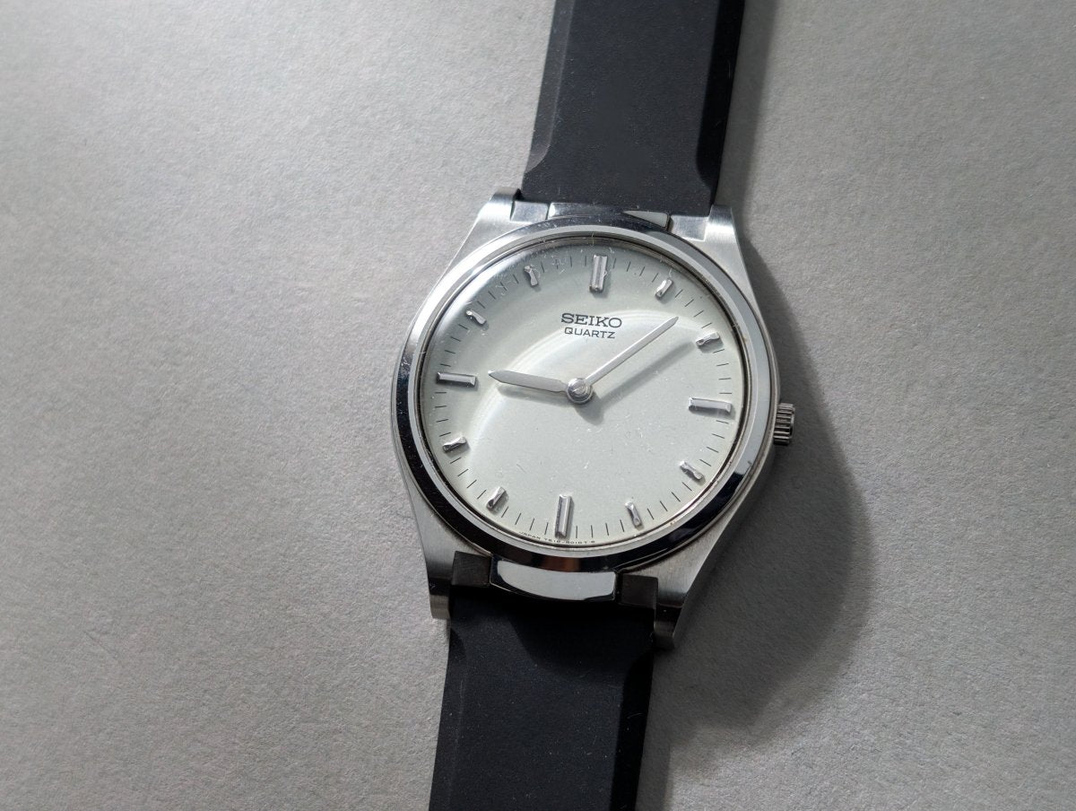 Seiko Braille Watch Quartz 7518 - 8000 Vintage Wristwatch
