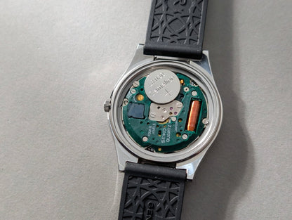 Seiko Braille Watch Quartz 7518 - 8000 Vintage Wristwatch