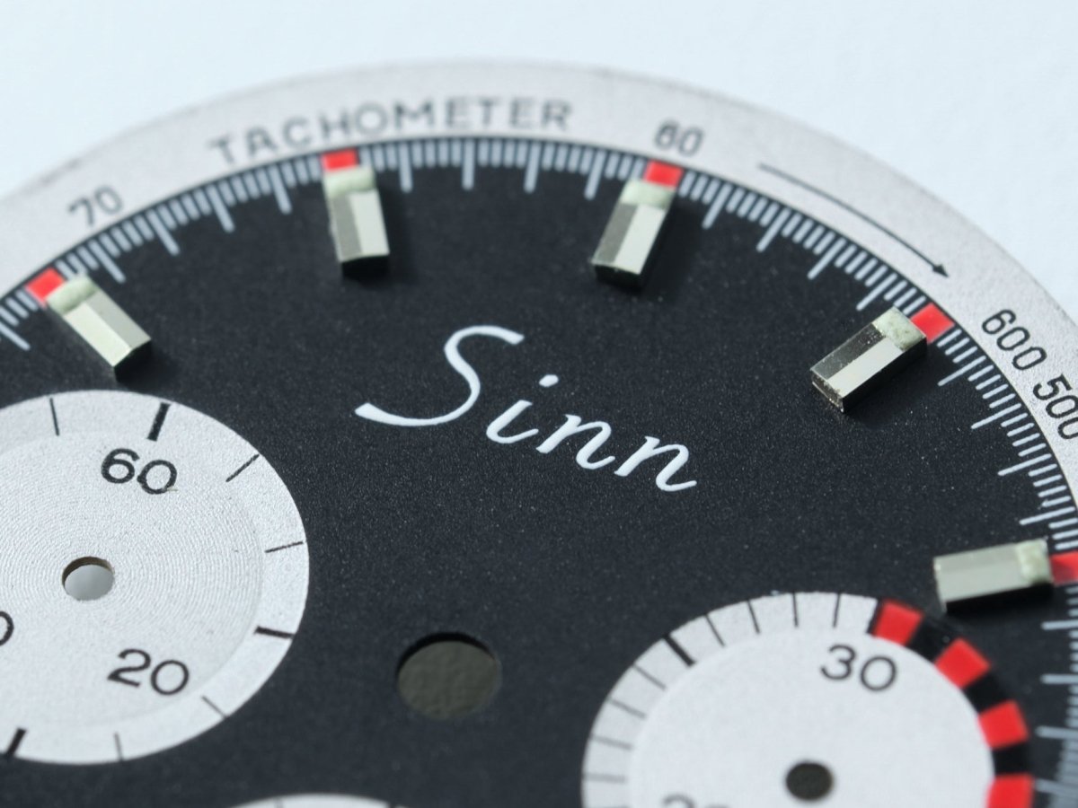 Sinn 103 C Chronogaph Dial
