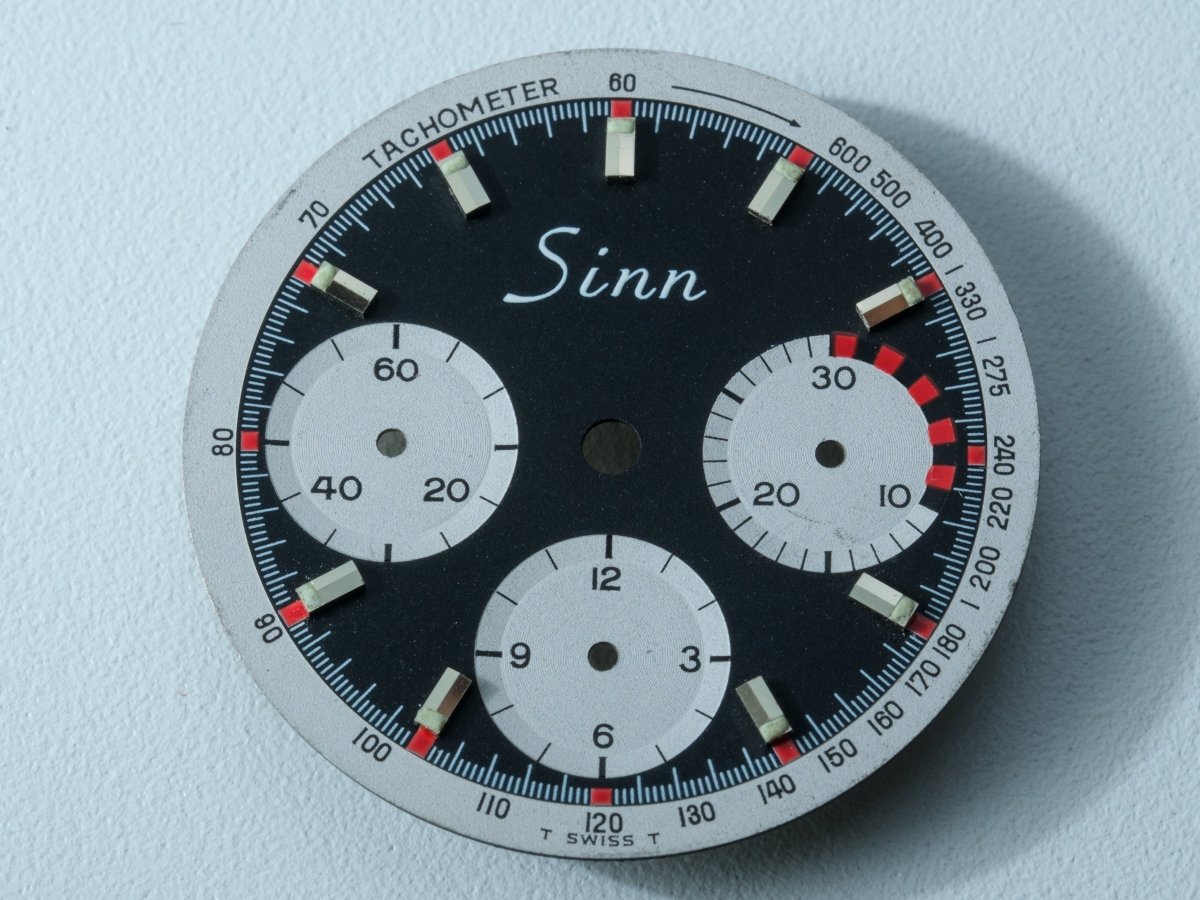 Sinn 103 C Chronogaph Dial