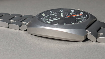 Sinn 240 St with Steel Bracelet Wristwatch