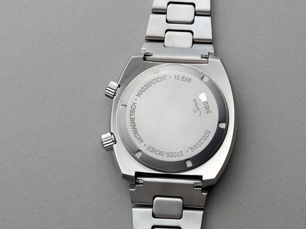 Sinn 240 St with Steel Bracelet Wristwatch
