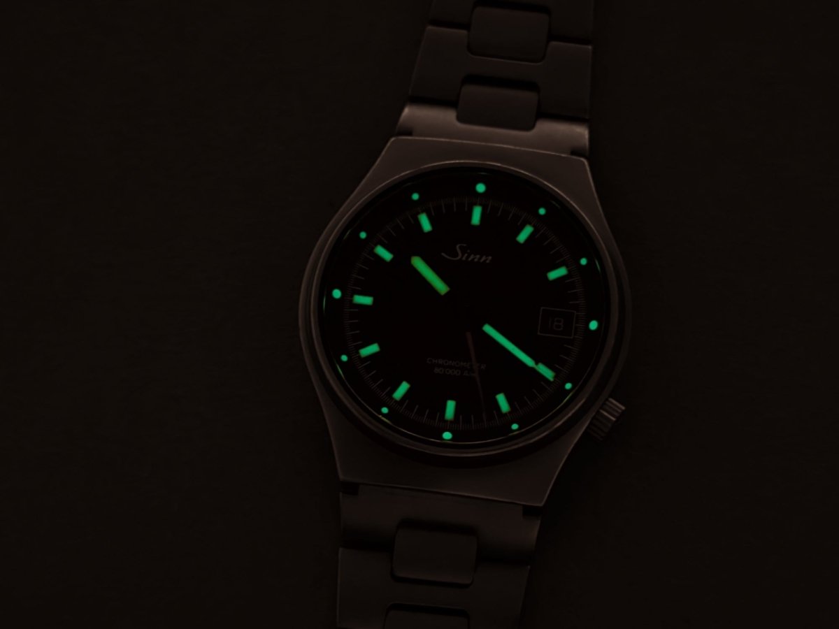 Sinn 244 Ti Automatic Chronometer Titanium Wristwatch