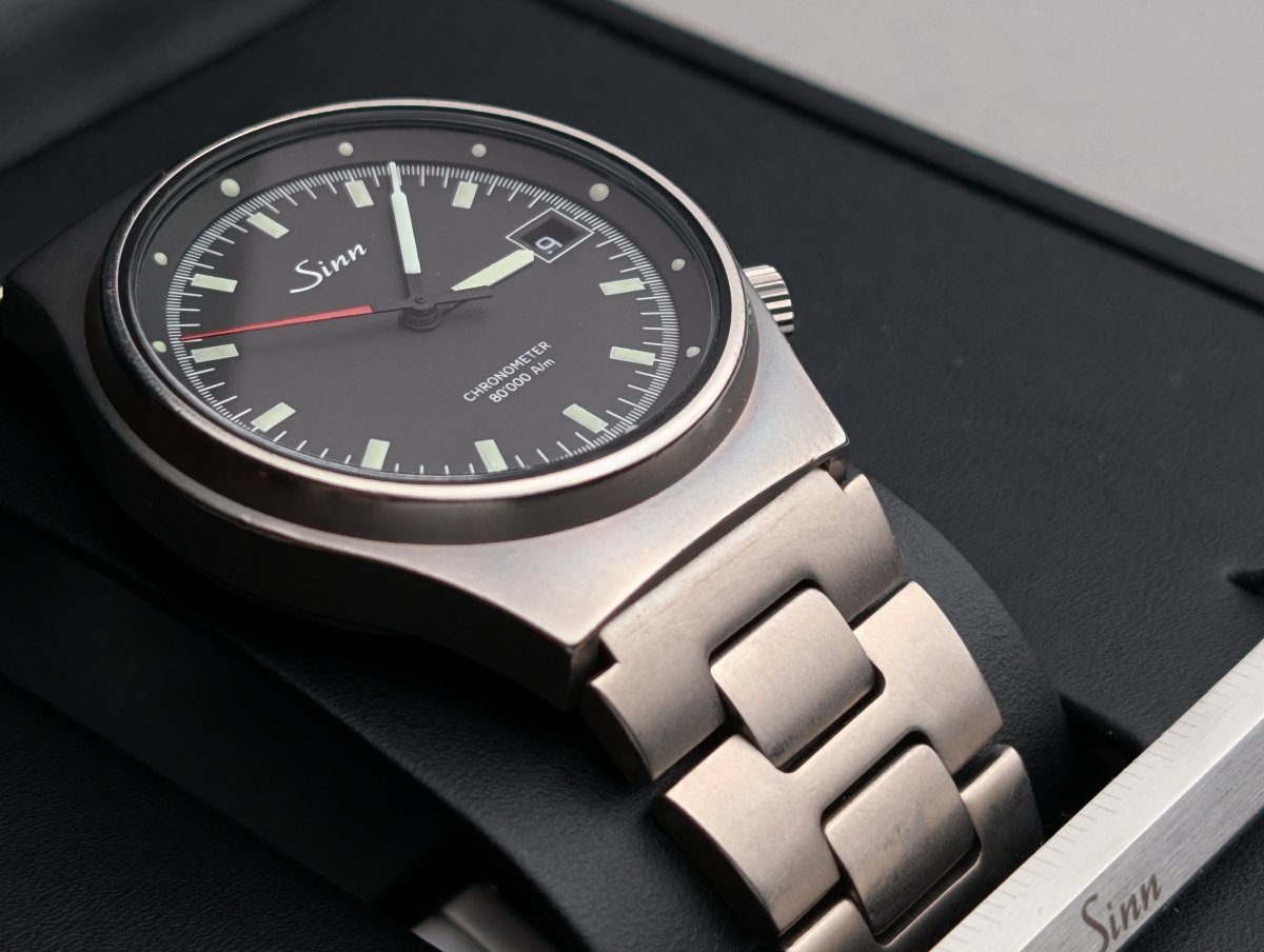 Sinn 244 Ti Automatic Chronometer Titanium Wristwatch