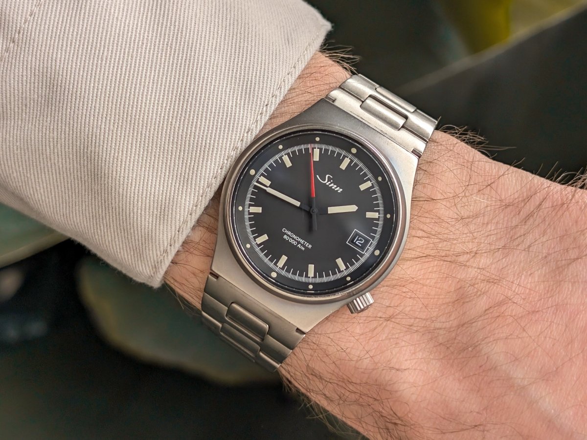 Sinn 244 Ti Automatic Chronometer Titanium Wristwatch