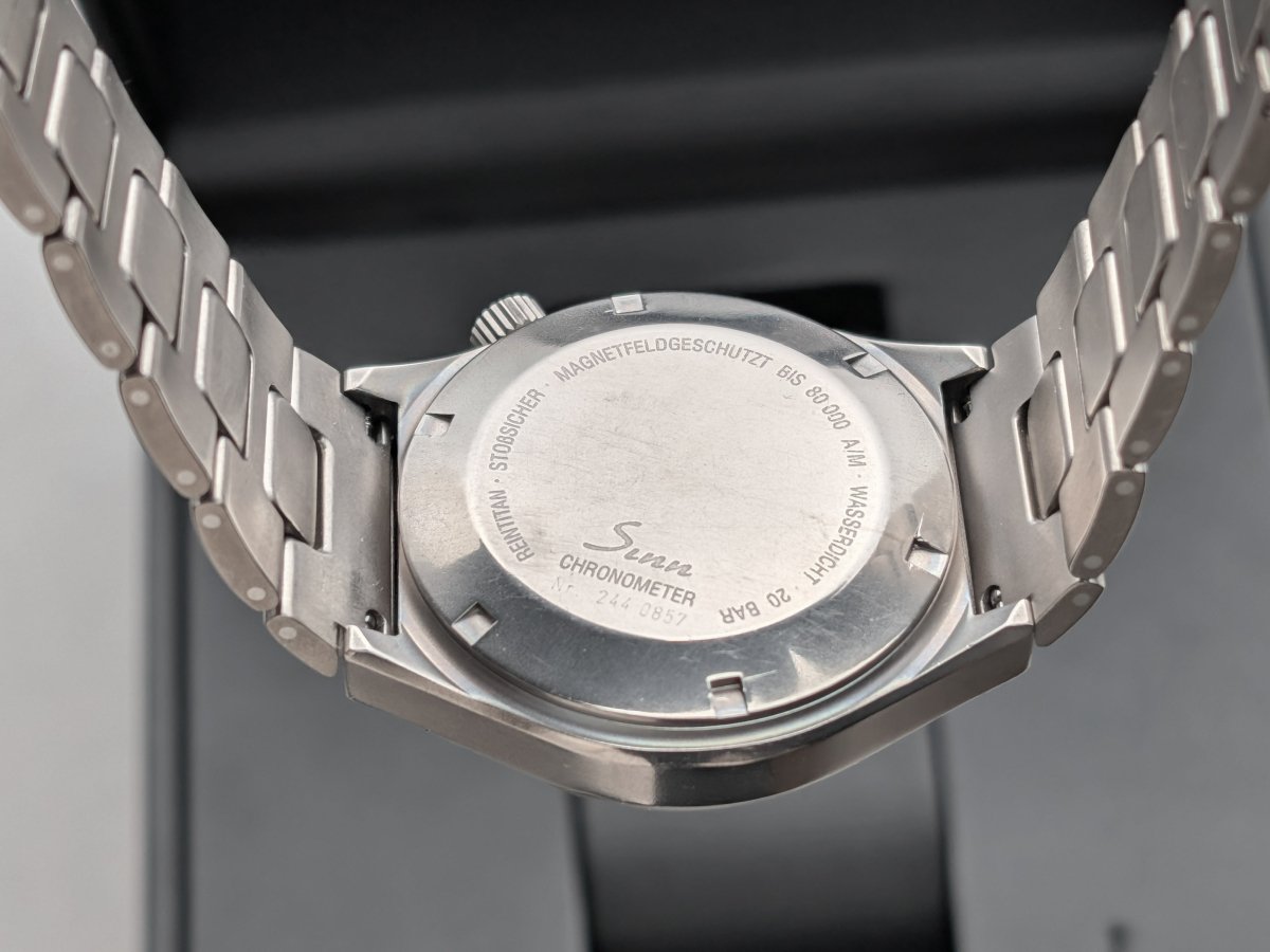 Sinn 244 Ti Automatic Chronometer Titanium Wristwatch