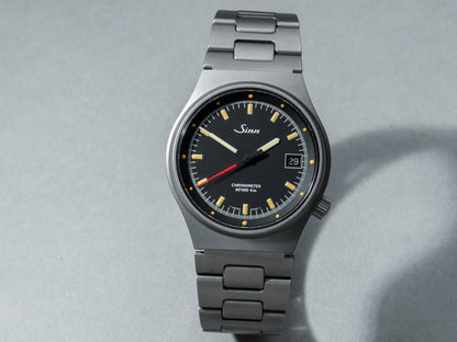 Sinn 244 Ti Tritium Automatic Chronometer Titanium Wristwatch