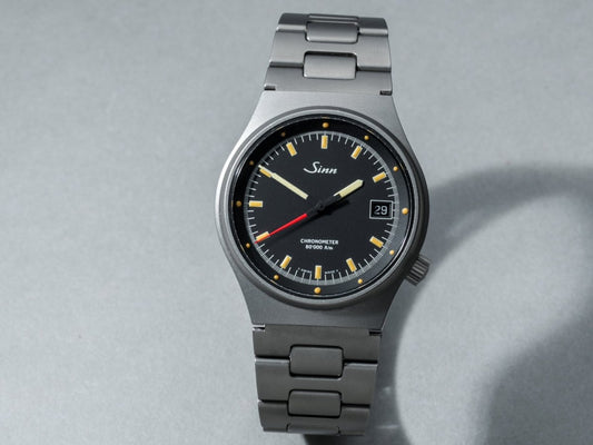 Sinn 244 Ti Tritium Automatic Chronometer Titanium Wristwatch