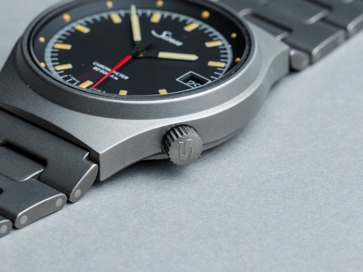 Sinn 244 Ti Tritium Automatic Chronometer Titanium Wristwatch