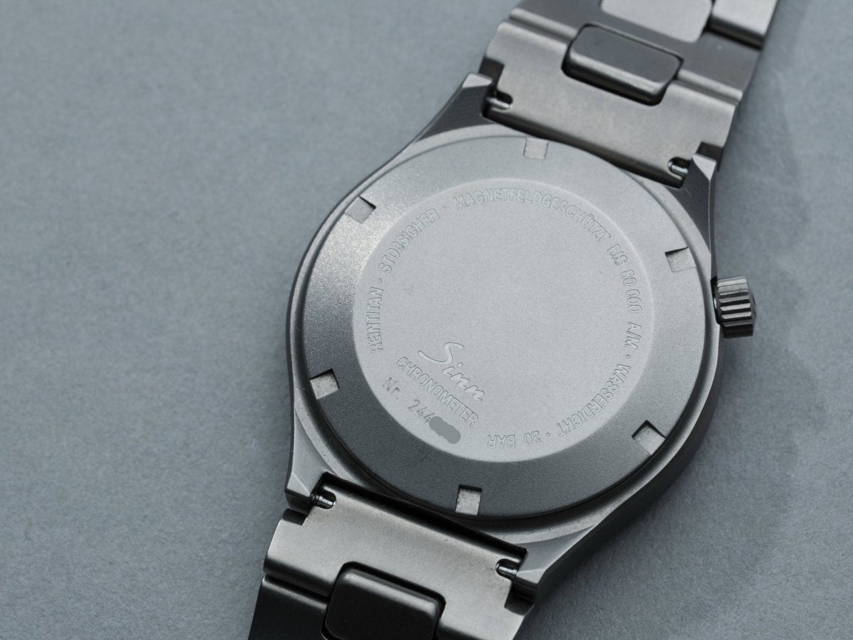 Sinn 244 Ti Tritium Automatic Chronometer Titanium Wristwatch
