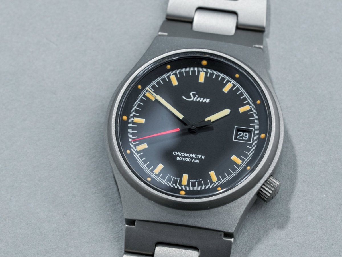 Sinn 244 Ti Tritium Automatic Chronometer Titanium Wristwatch