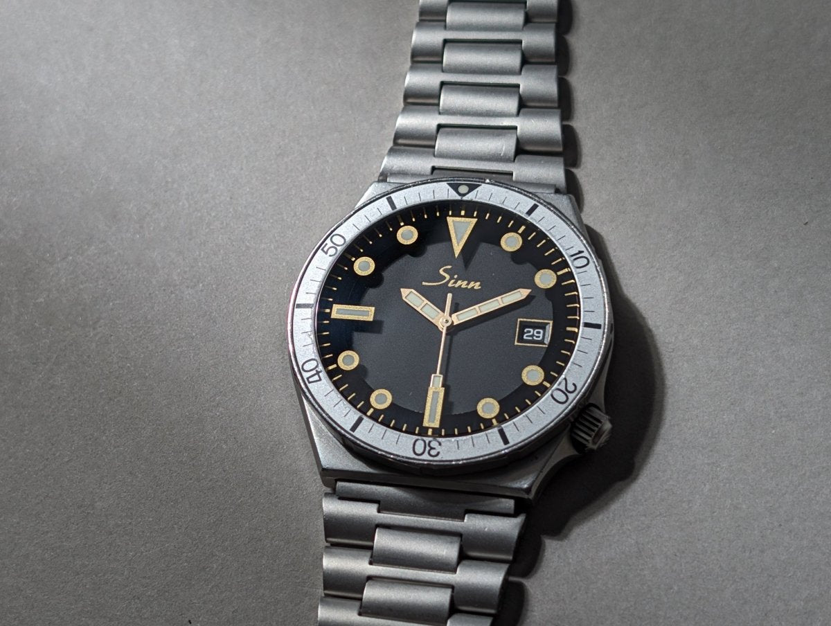 Sinn 809 AUT Automatic NSA Bracelet Wristwatch