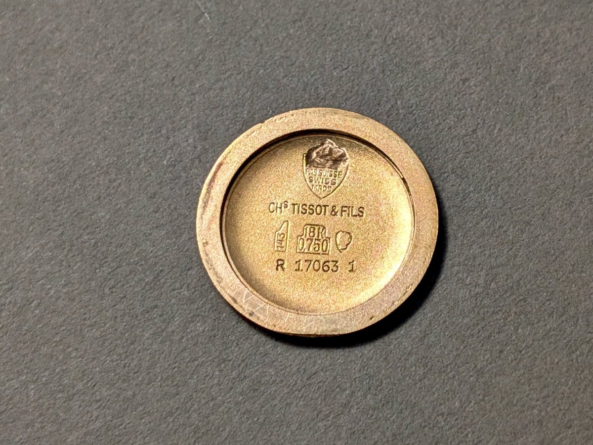 Tissot Disco Volante 18K Gold 1964 Ref 17063 Wristwatch