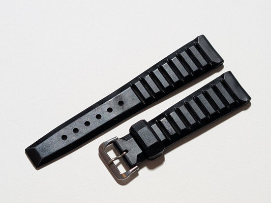 Tropic 2000 Strap Black Rubber 20 mm 24020 Strap / Bracelet