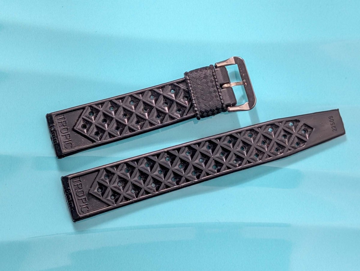 Tropic 22509 18mm Straight Ends NOS Strap / Bracelet