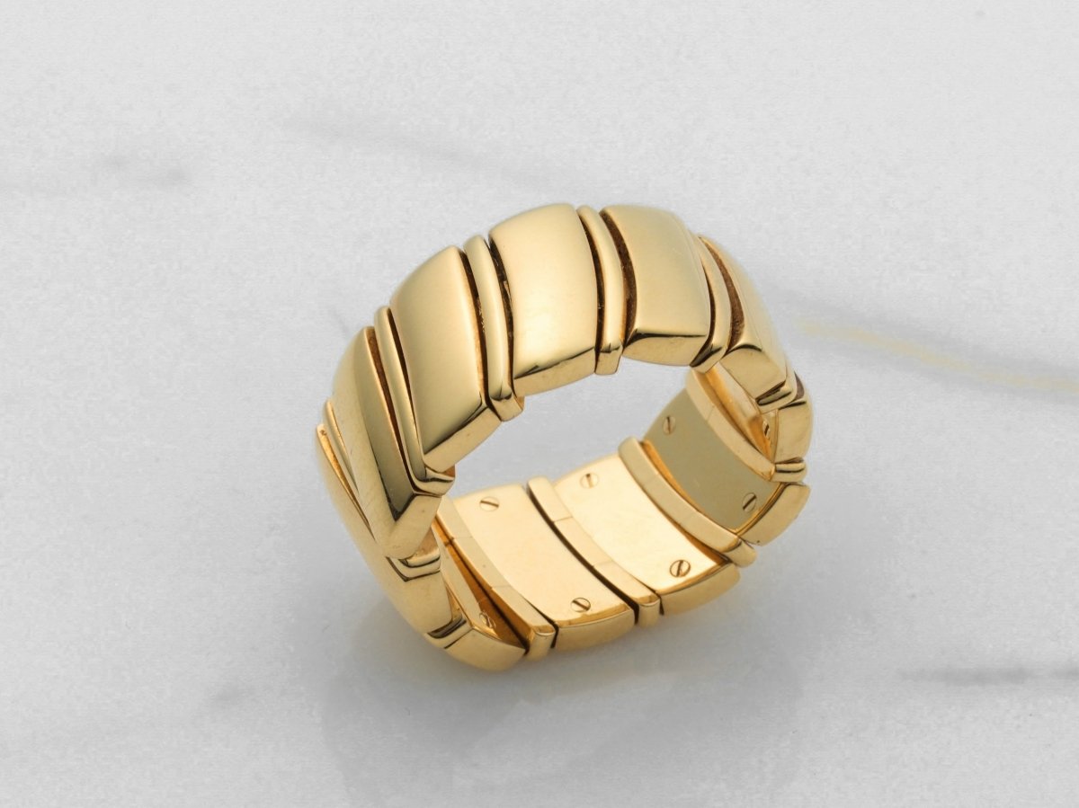 Unique 18k Gold Ring Size 63 Ring
