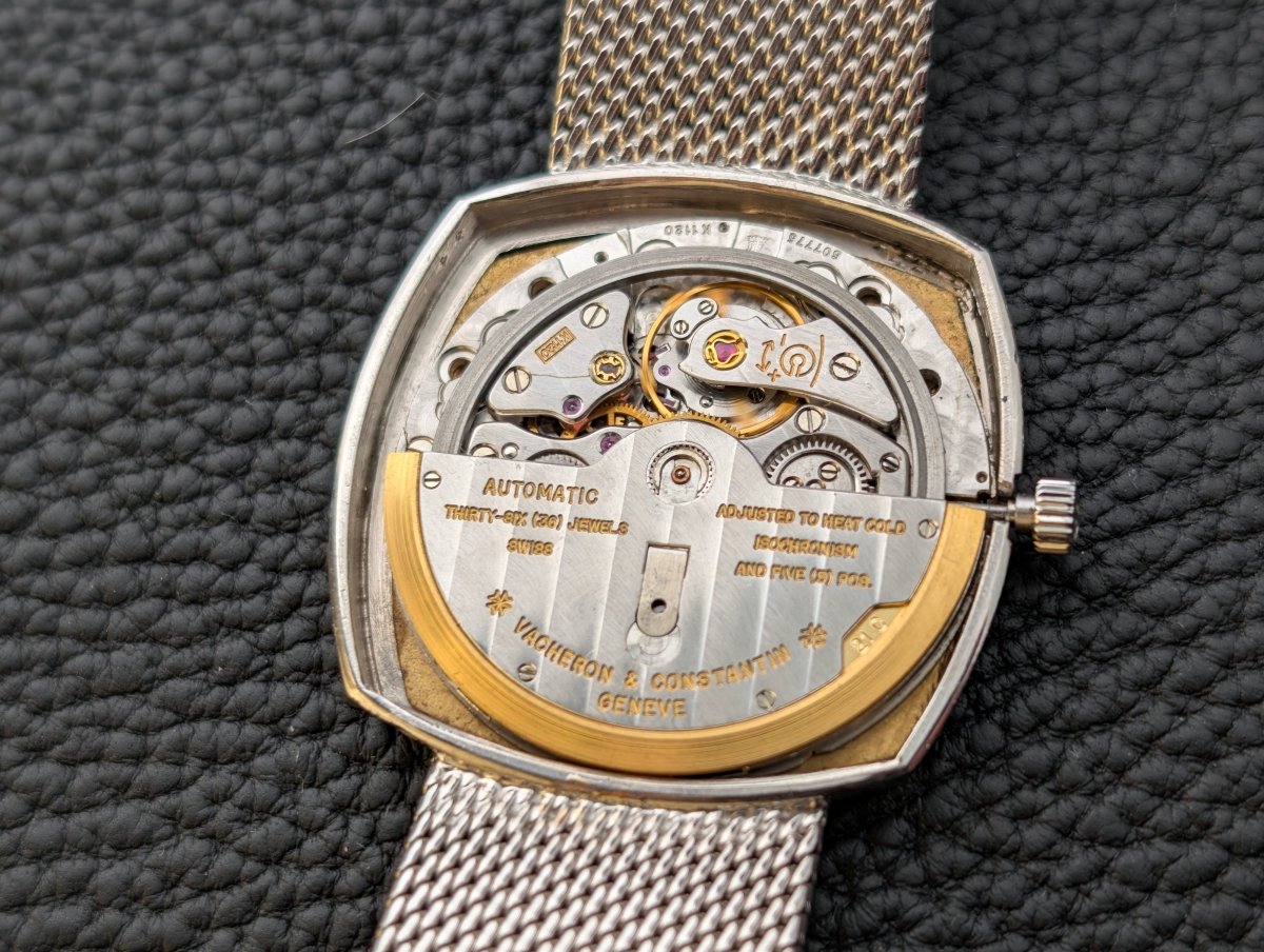 Vacheron Constantin 7390 18K White Gold K1120 Automatic