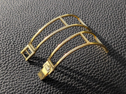 Vintage 18 mm Bangle Watch Bracelet 18K Gold